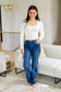 Daria Front Seam Wide Leg Trouser Jeans