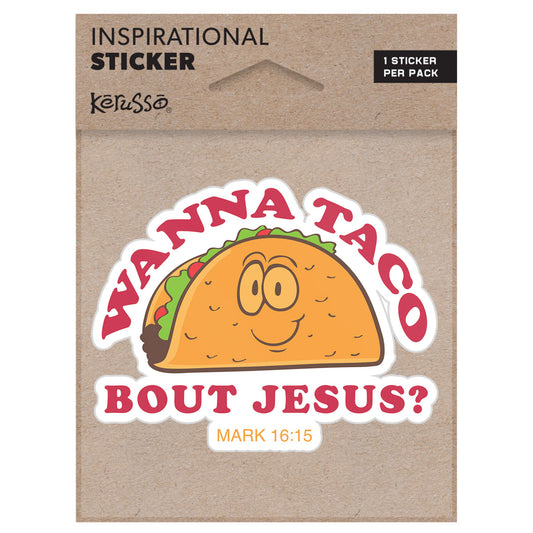 Kerusso Sticker Wanna Taco